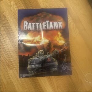 Board Game - Battle tank Vintage Poster Vintage Video game Poster Battletanks